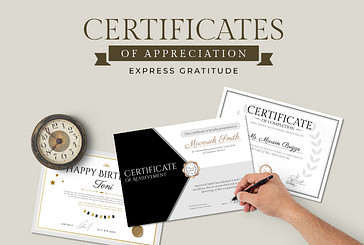 Certificate of Appreciation Templates