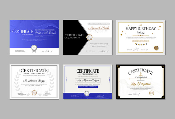 Certificate of Appreciation Templates