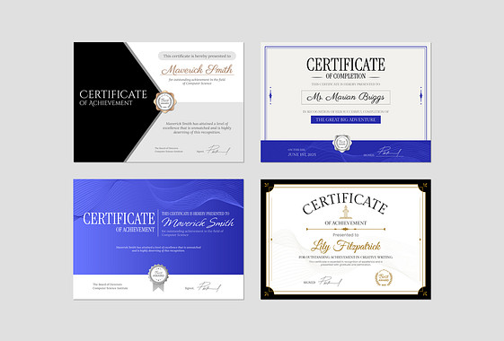 Certificate of Appreciation Templates