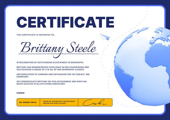 Academic Certificate Templates