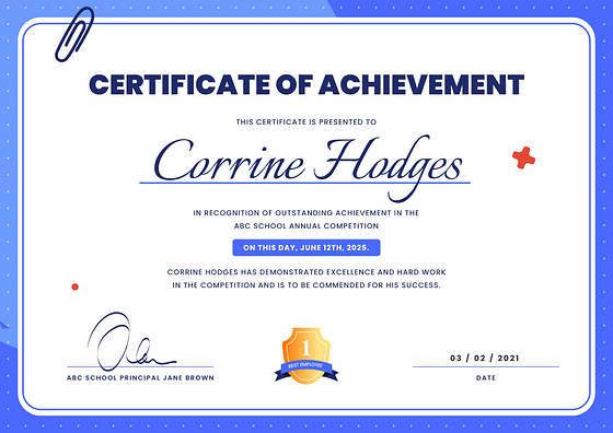 Academic Certificate Templates
