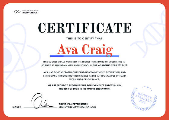 Academic Certificate Templates
