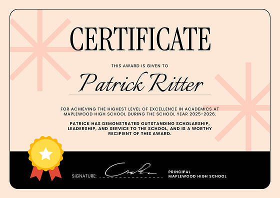 Academic Certificate Templates