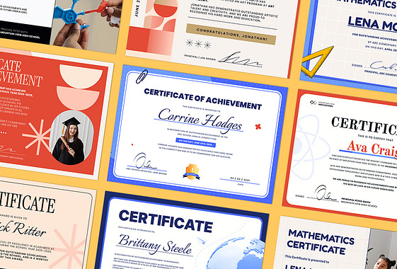 Academic Certificate Templates