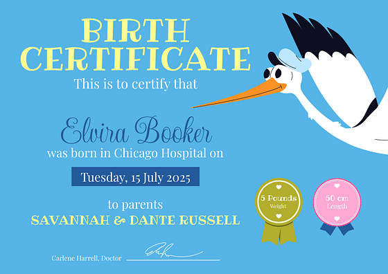 Birth Certificate Templates
