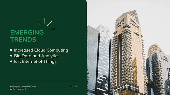 Conference Presentation Slides