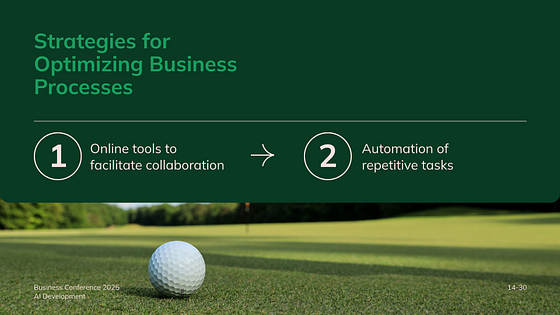 Conference Presentation Slides