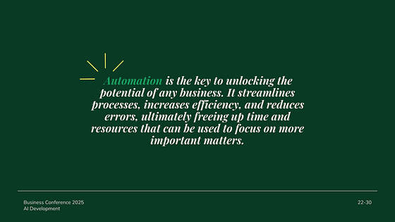 Conference Presentation Slides