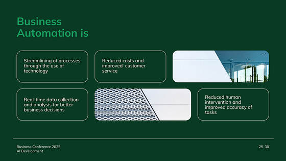 Conference Presentation Slides