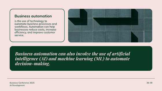 Conference Presentation Slides