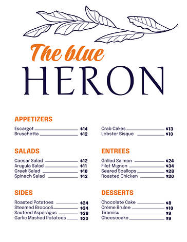 Elegant Dinner Party Menus