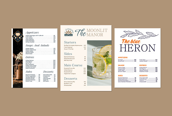 Elegant Dinner Party Menus