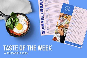 Taste of the Week Menu Templates