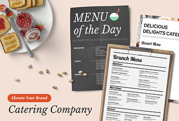 Catering Company Menu Templates