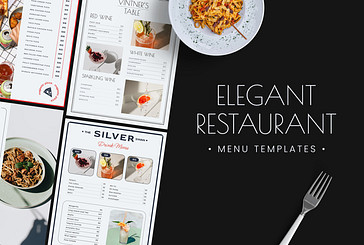 Elegant Restaurant Menu Templates
