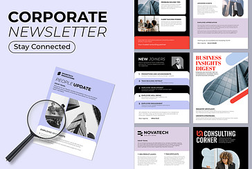 Corporate Newsletter Templates
