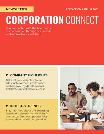 Modèles de lettres d‘information d‘entreprise