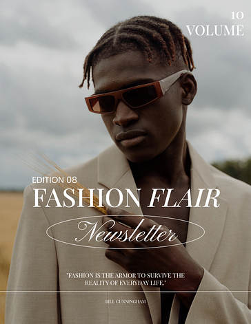 Monthly Fashion Newsletter Templates