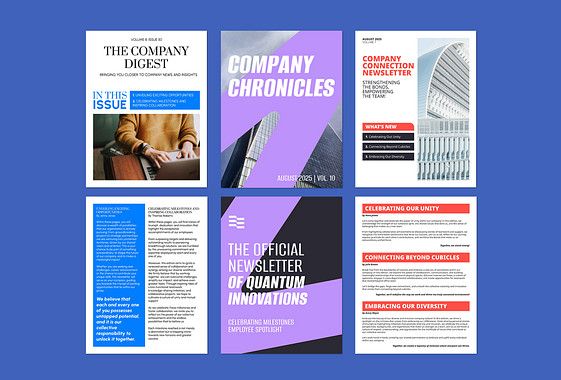 Weekly Newsletter Templates