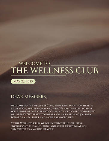 Health and Wellness Newsletters