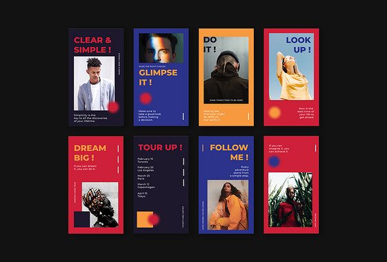 Lifestyle Motivation Visuals Kit