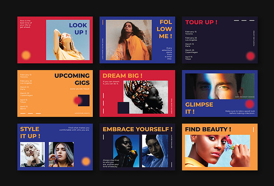 Lifestyle Motivation Visuals Kit