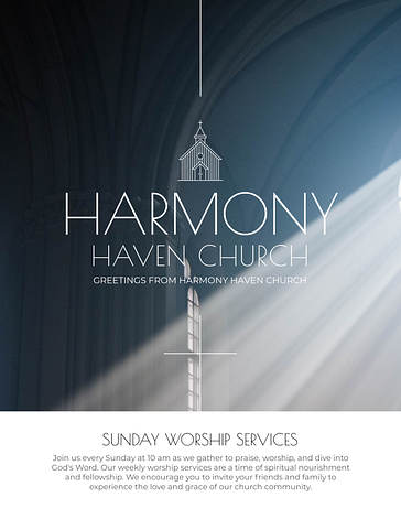 Church Newsletter Template