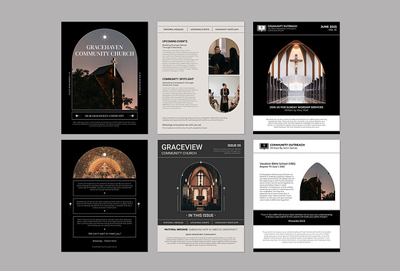 Church Newsletter Template