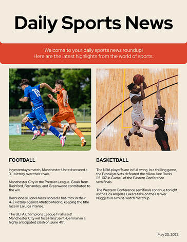 Modèles variés de design de newsletter