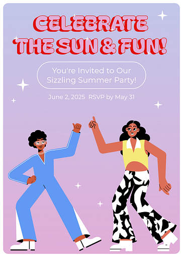 Fun Party Invitation Templates