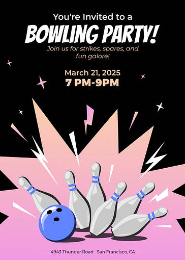 Fun Party Invitation Templates