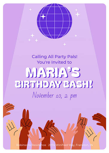 Fun Party Invitation Templates