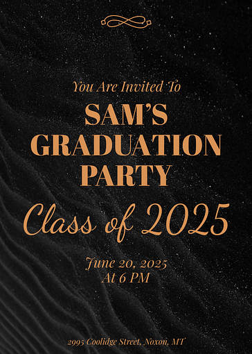 Graduation Party Invitations