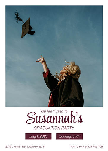 Graduation Party Invitations