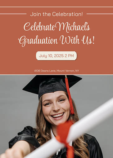 Graduation Party Invitations