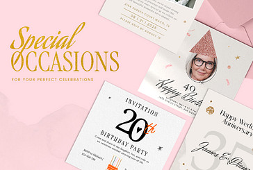 Special Occasion Invitation Templates