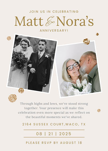 Special Occasion Invitation Templates