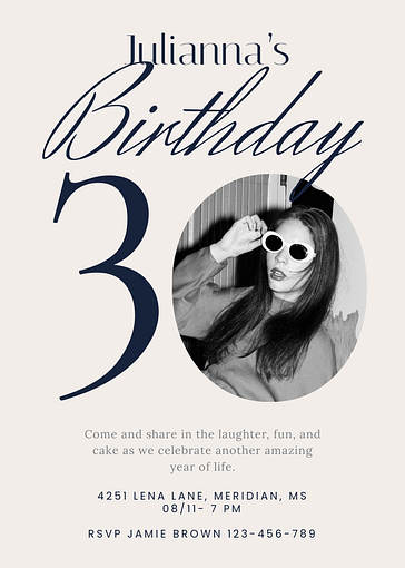 Special Occasion Invitation Templates