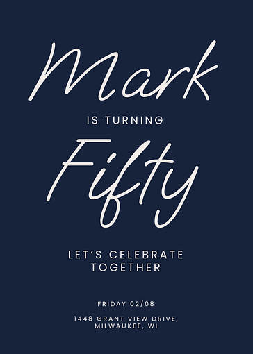 Special Occasion Invitation Templates