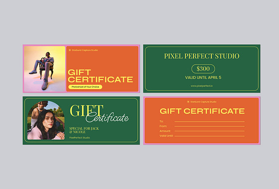 Photographer's Gift Card Collection