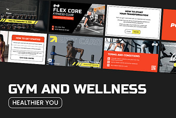 Gym and Wellness Gift Cards