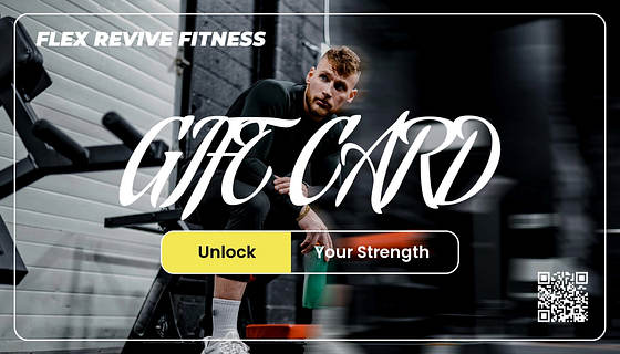 Gym and Wellness Gift Cards