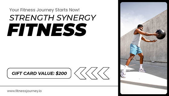 Gym and Wellness Gift Cards