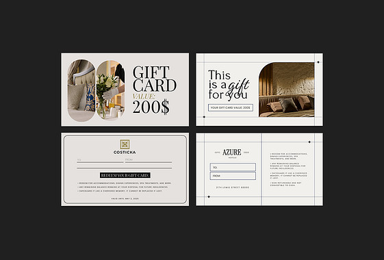 Hotel Getaway Gift Card Collection