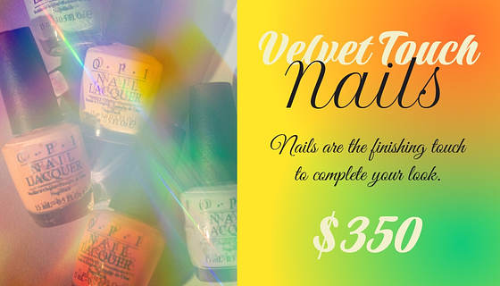 Nail Salon Gift Card Templates