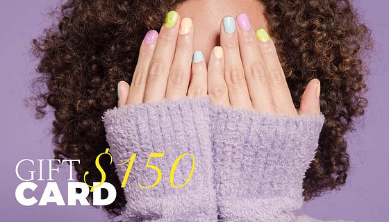 Nail Salon Gift Card Templates