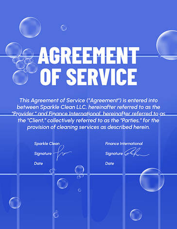 Cleaning Project Proposal Template