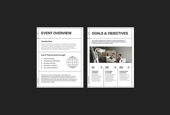 Multifunctional Event Proposal Template