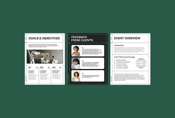 Multifunctional Event Proposal Template