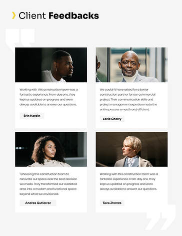 Construction Project Proposal Template